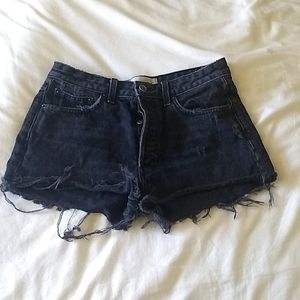 Reformation Dixie High Rise Jean Short Size 26